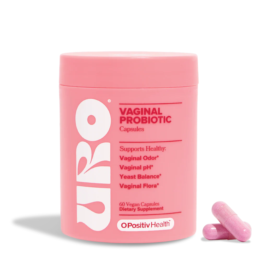 URO Vaginal Probiotic Capsules for Healthy Odor & pH