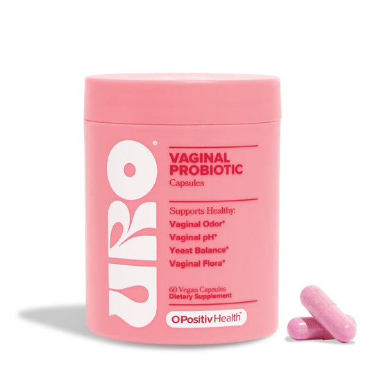 URO Vaginal Probiotic Capsules for Healthy Odor & pH