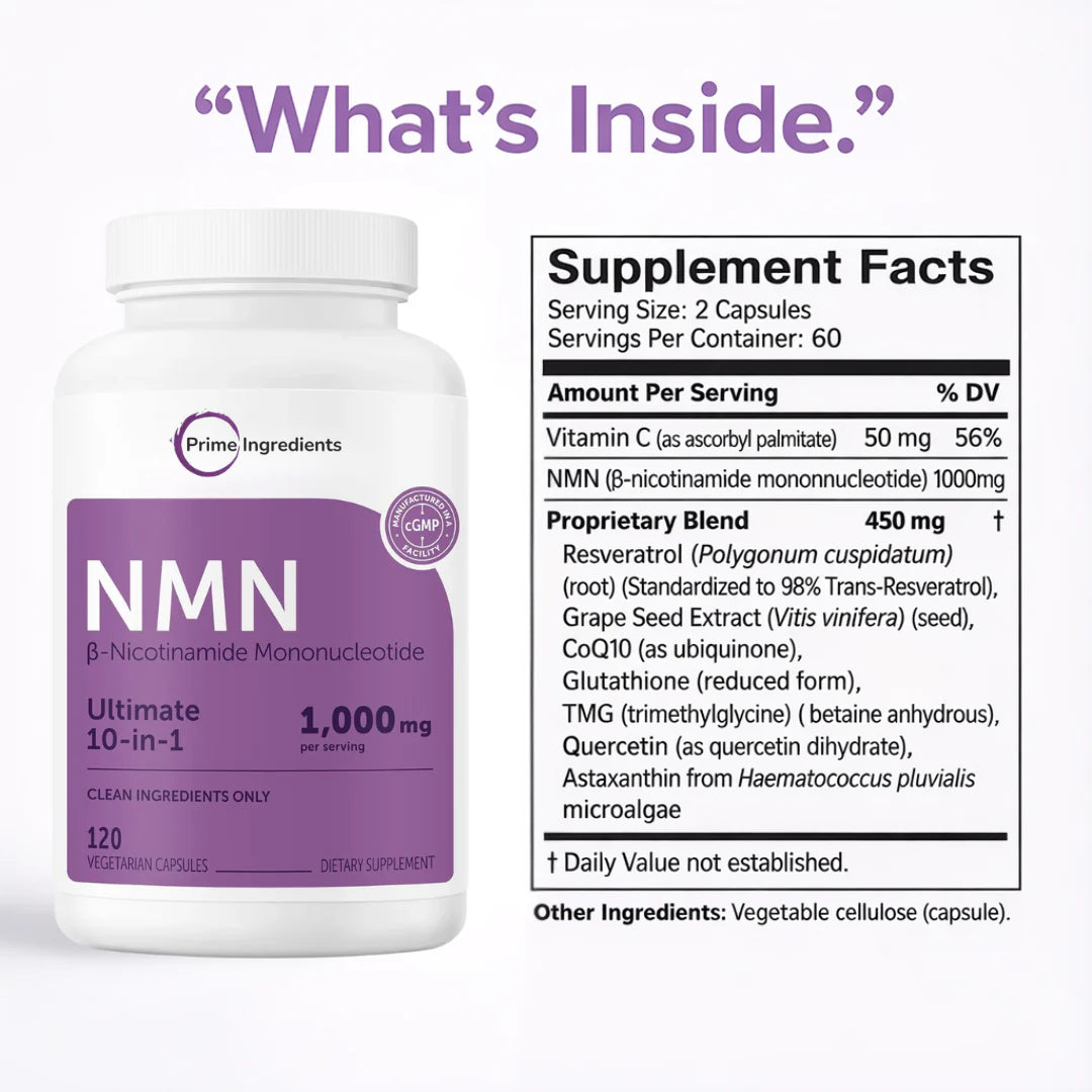 NMN Complex - 1000mg capsules