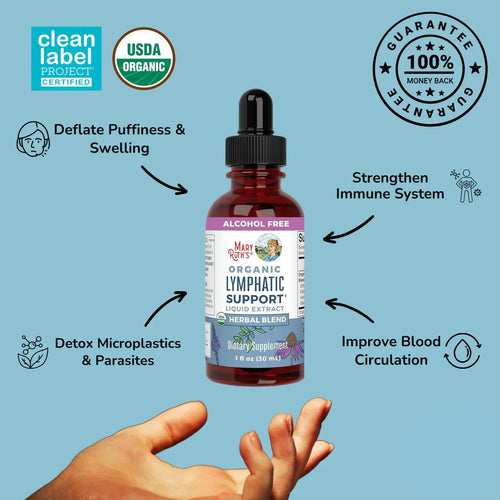 Organic Lymphatic Support Herbal Extract