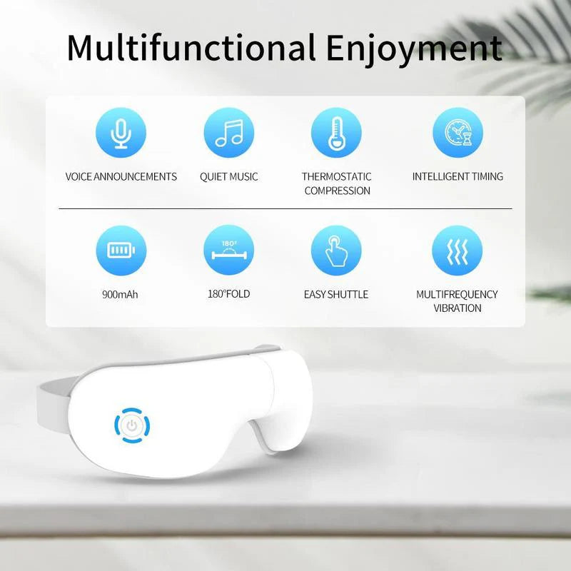 ThermaSoothe™ - Eye Massager with Heat & 5 Modes