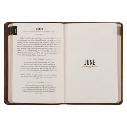 One Minute with God for Men - 365 Days Devotional Journal