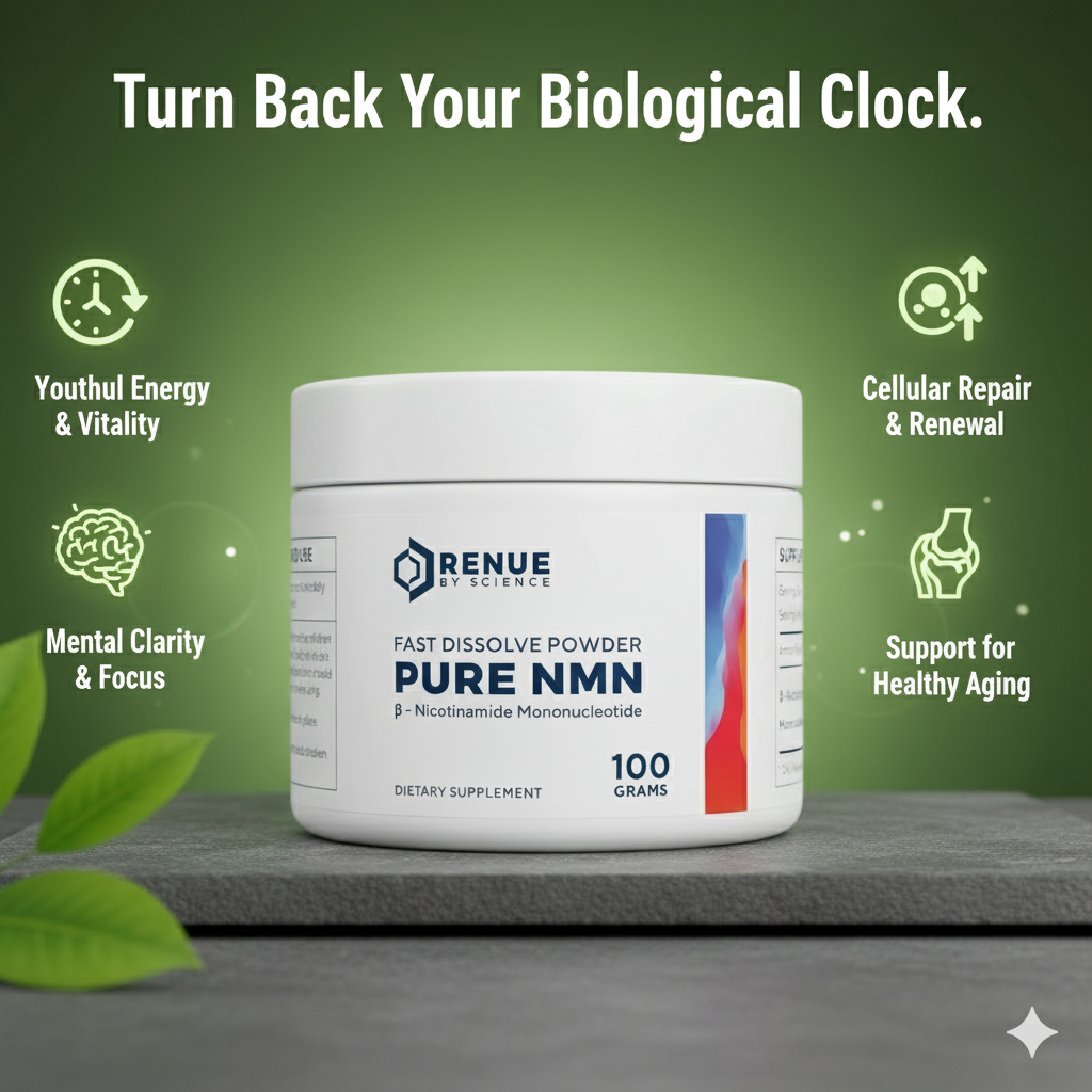 NMN+ Powder - NAD Supplement 100g