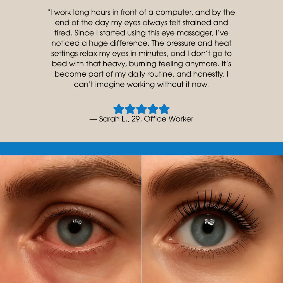 ThermaSoothe™ - Eye Massager with Heat & 5 Modes