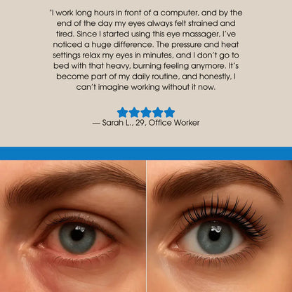 ThermaSoothe™ - Eye Massager with Heat & 5 Modes