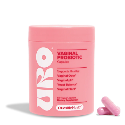 URO Vaginal Probiotic Capsules for Healthy Odor & pH