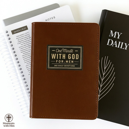 One Minute with God for Men - 365 Days Devotional Journal