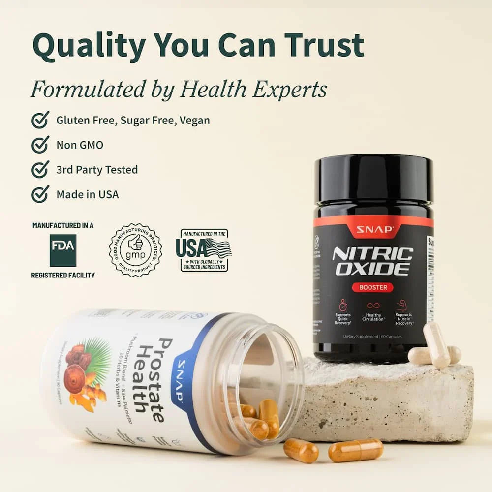 Prostate Health + Nitric Oxide Combo